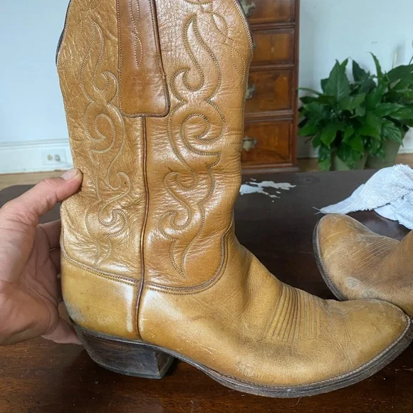 Lucchese | Shoes | Lucchese Vintage Cowbow Boots Pre986  display picture 2